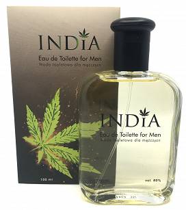 India Cosmetics Eau de Toilette for Him with a hint of Hemp 100ml