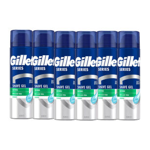 Gillette Series Sensitive Shave Gel Set Of - 6 x 200ml