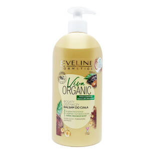 Eveline Viva Organic Cocoa Butter + Bio Argan Oil Rich Nourishing Body Lotion 350ml