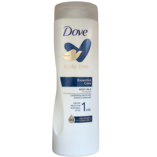 Dove Body Love Essentail Care Body Milk For Dry Skin 400ml