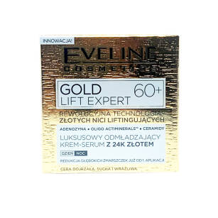 Eveline Gold Lift Expert 60+ Luxurious Rejuvenating Cream-Serum 50ml