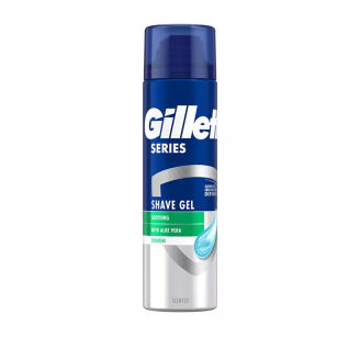 Gillette Series Sensitive Soothing With Aloe Vera Shaving Gel 200ml
