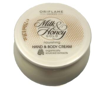 Oriflame Nourishing Hand and Body Cream Milk & Honey Gold 250ml