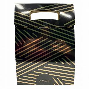 Avon Black and Gold Gift Bag