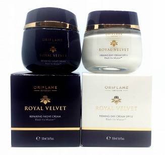 Oriflame Royal Velvet Day Cream + Night Cream