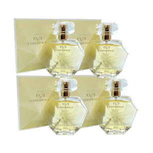 4x Avon Eve Confidence Eau de Parfum for Her 50ml